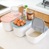 Large Food Storage Container Pet Food, Dry Food, Flour, Rice Containers 9 Lbs Airtight Cereal Container Bin With Locking Lid & Handle