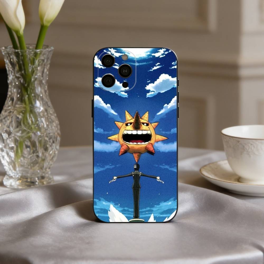 Аниме P-страстный S-Душа-L E-Пожиратель-R Чехол для телефона для iPhone 17pro,16,15,14,13,12,11 Plus,Pro Max,XS,Мягкий силиконовый черный чехол