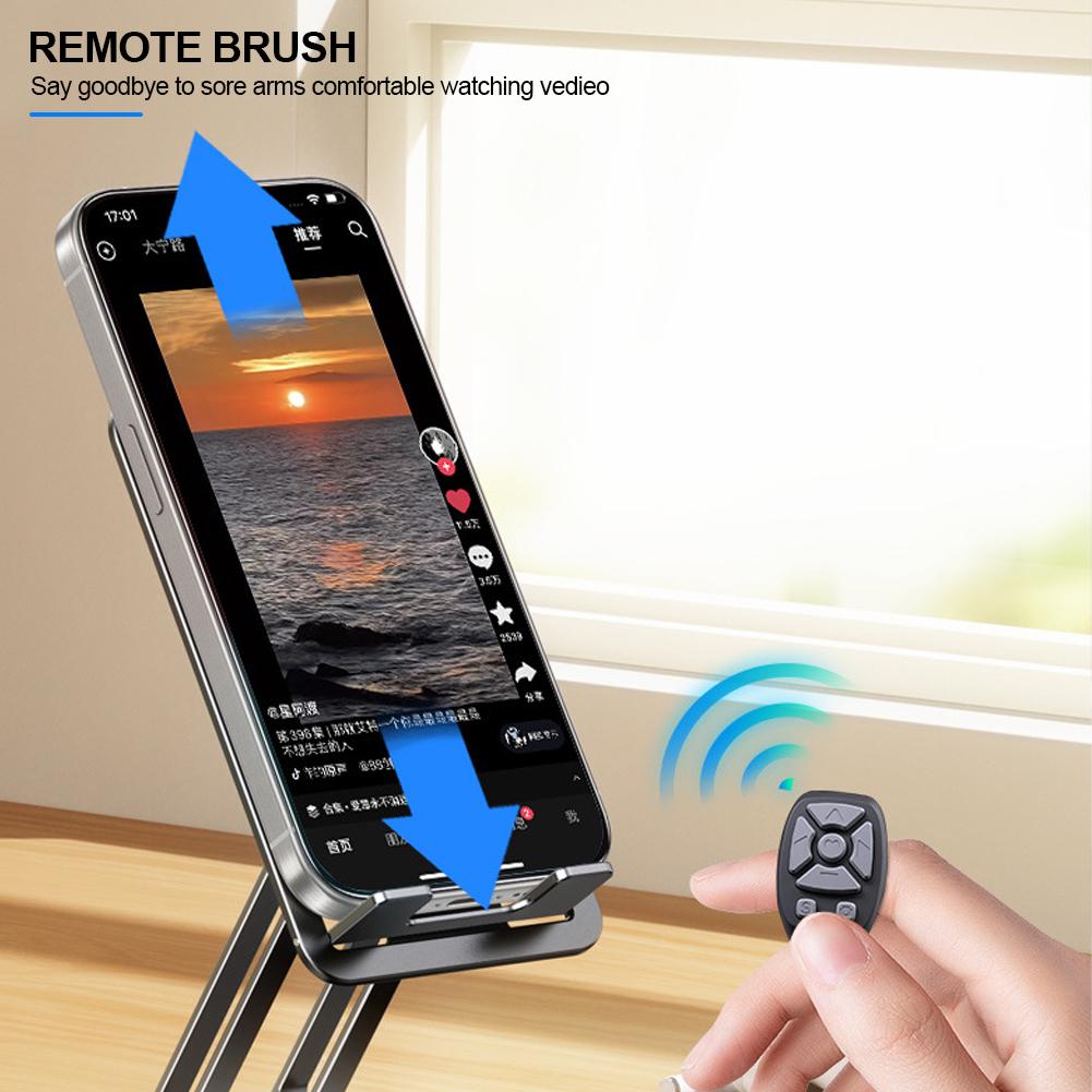 7 клавиш Bluetooth 5.0 беспроводной пульт дистанционного управления с сенсорным экраном для перелистывания страниц и прокрутки для прокрутки TikTok