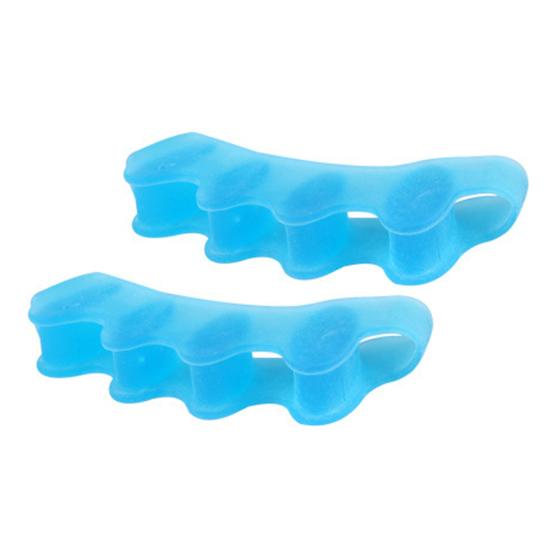 1 Pair Gel Toe Spacers for Women Men Gel Foot Pain Relief Bunion Corrector Toe Separators for Overlapping Toes