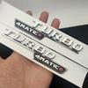 3D Letters CLA 45 S ABS Emblem TURBO 4matic for  Benz AMG Car Fender Trunk C117 C118 CLA45S Sticker Auto Accessories