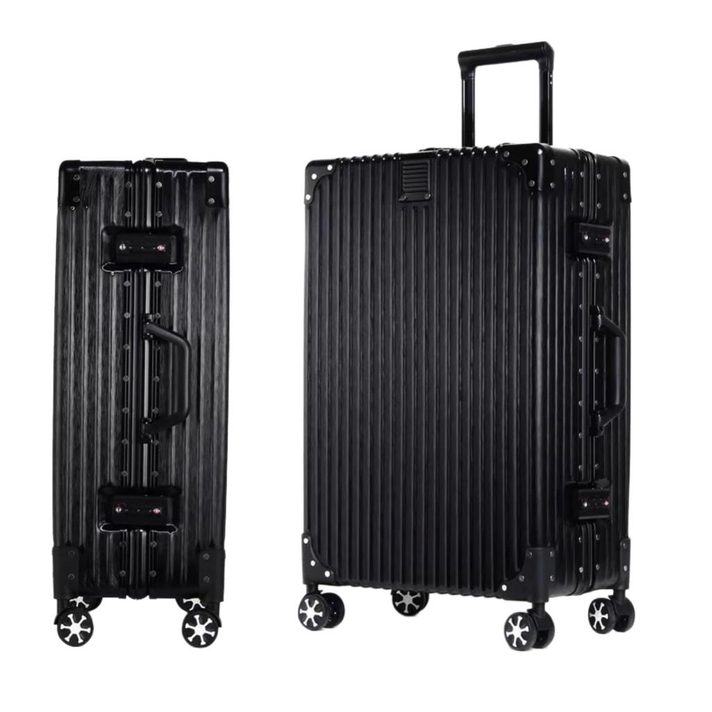 Carry Carry Aluminum Ultra Large TSA Diamond 360 Degree Double Business Large 7 78L Sizes [WanderMore] Suitcase, Case, Bag, Carry-on, Large, Frame,