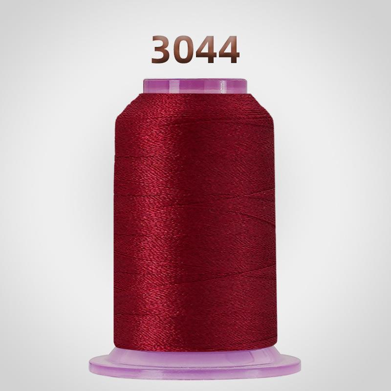 Полиэстеровая вышивальная нить 120D/2 550 ярдов Ручная вышивка, Домашняя DIY обработка одежды Швейная нить