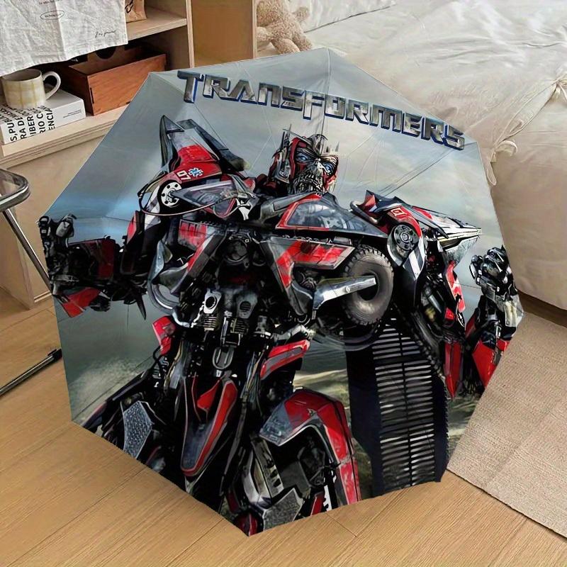 1pc Transformers Optimus Prime Themed High-quality Umbrella,Automatic Opening and Closing Umbrella,Multi-functional Umbrella G0811175