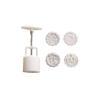Mid Autumn Festival Moon Cake Mould 50g Plungers Pastry Tools Moon Cake Tool Hand Press Mold