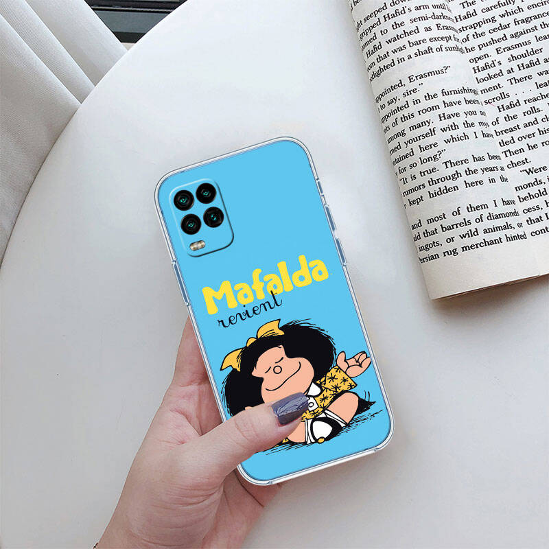 MH88 Чехол Mafalda для Motorola E7 G6 G7 G8 G9 Plus Power Play G10 G20 G04 E30 E40 E22 E20 E13 E15 G22 G23 G05 G75 G35 G55