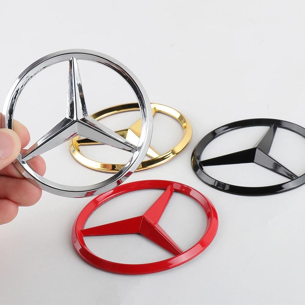 GLC GLB 70 мм Автомобильная передняя эмблема логотип на двигатель Наклейки Аксессуар Для Mercedes Benz C E S Класса W204 W205 W212 W213 W211 W220 W222