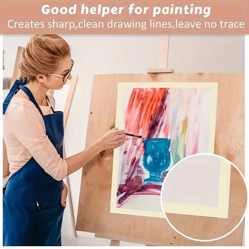 Белая тату-бумага, малярный скотч, маскировочная тату-лента, клей для тату, специальная бумажная лента для художественной живописи