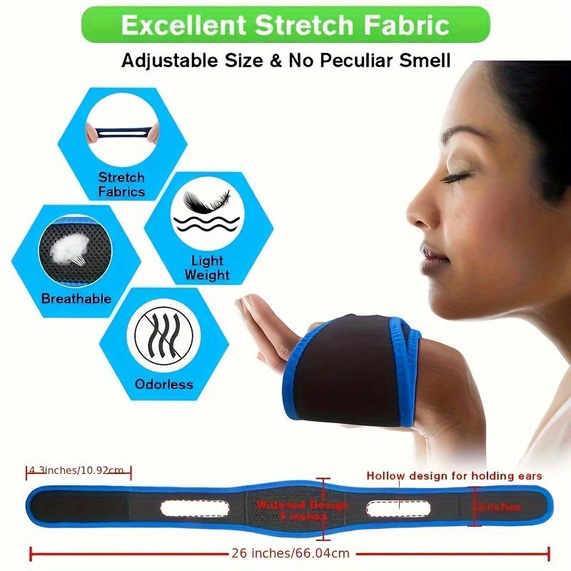 Ремень для подбородка, предназначенный для предотвращения храпа, ремень от храпа и поддержка подбородка при апноэ во сне, подходящие как для мужчин, так и для женщин