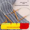 Bamboo Steel Circular Knitting Needles Set for Hand Knitting