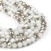 3 4 6 8mm Faceted Rondelle Crystal Glass Beads Austria Crystal Spacer Loose Beads For Jewelry Making DIY Charm Bracelet Supplies