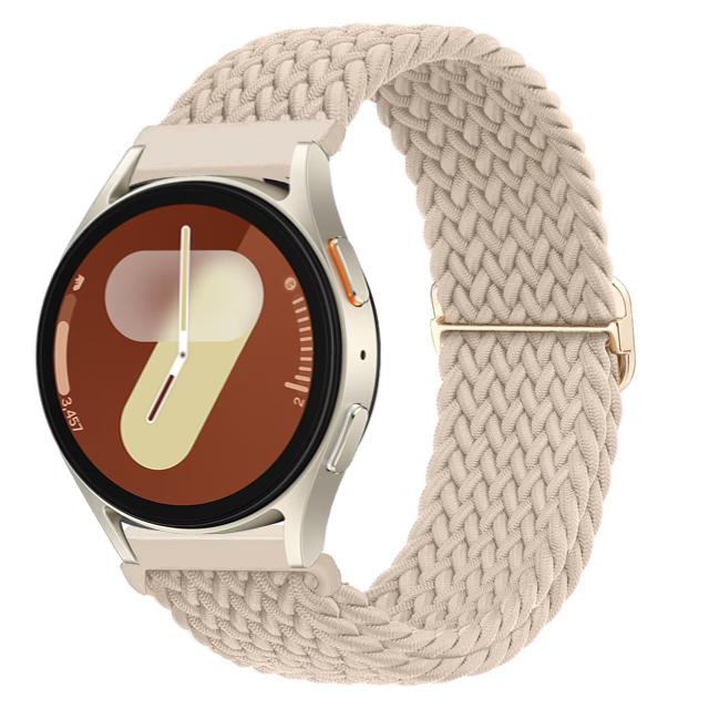 Ремешки Для Samsung Galaxy Watch 4/7/FE/6/5 Pro/6 Classic/Gear s3 20 мм 22 мм Плетеный ремешок-браслет correa Huawei GT 2e 3 4 5 Band