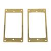 2 Pieces Humbucker Pickup Frame Mounting for Electric Guitar with Screws