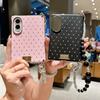 Применимо к Samsung zfold1 широко складывающемуся мобильному телефону Ромб маленький ароматный стиль ZFOLD1 боковая пряжка центральный вал передняя рамка крышка