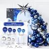 Realm Blue Macaron Balloon Set, Opening Birthday Wedding Party Wedding Decoration Balloon Chain Set