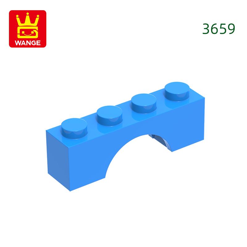 Нетоксичные 81 шт./лот 3659 1x4x2 Плоские арочные строительные блоки Moc Строительные аксессуары Детали Совместимые с Кирпичами Детские игрушки Подарок