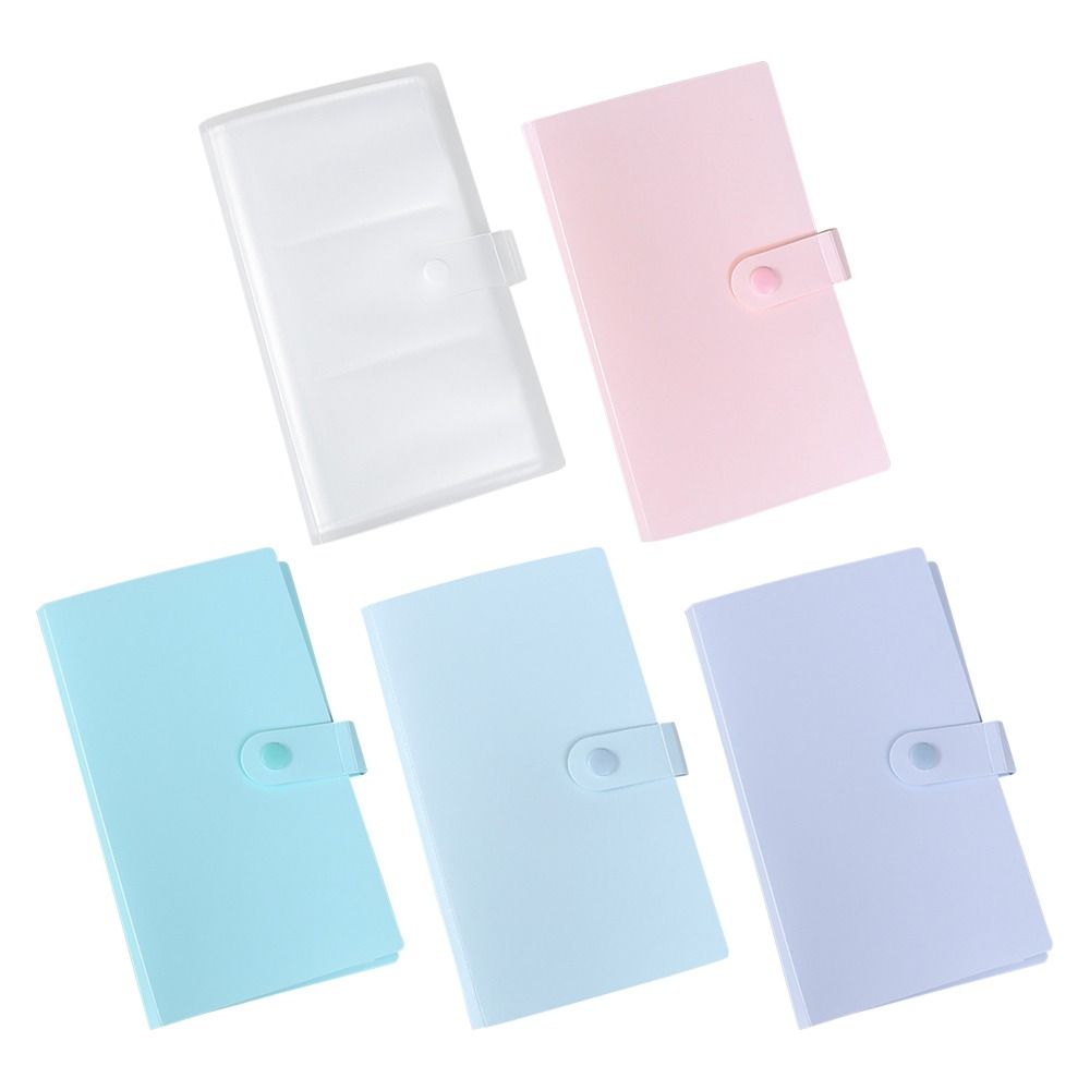 Transparent Photo Album Ring Necklace Jewelry Storage Book Display Organizer Bracklet Ziplock Bag