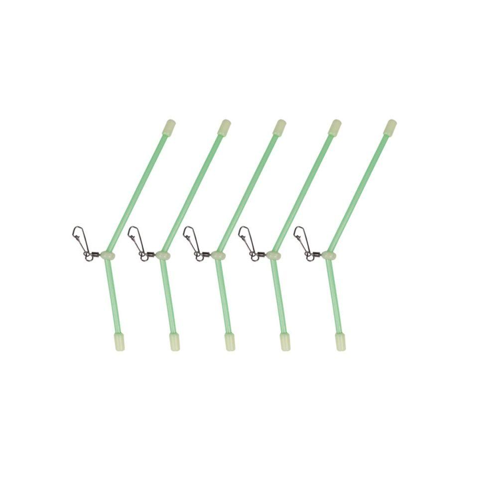 Portable Fishing Tackle Feeder Booms Anti Tangle Boom Sinker Snap Pipe Balance Bracket With Swivels