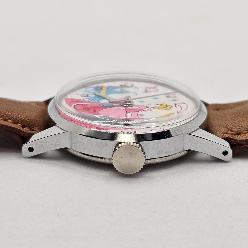[USED] Deadstock Rare Seiko Disney Time Cinderella Hand-Wound Watch