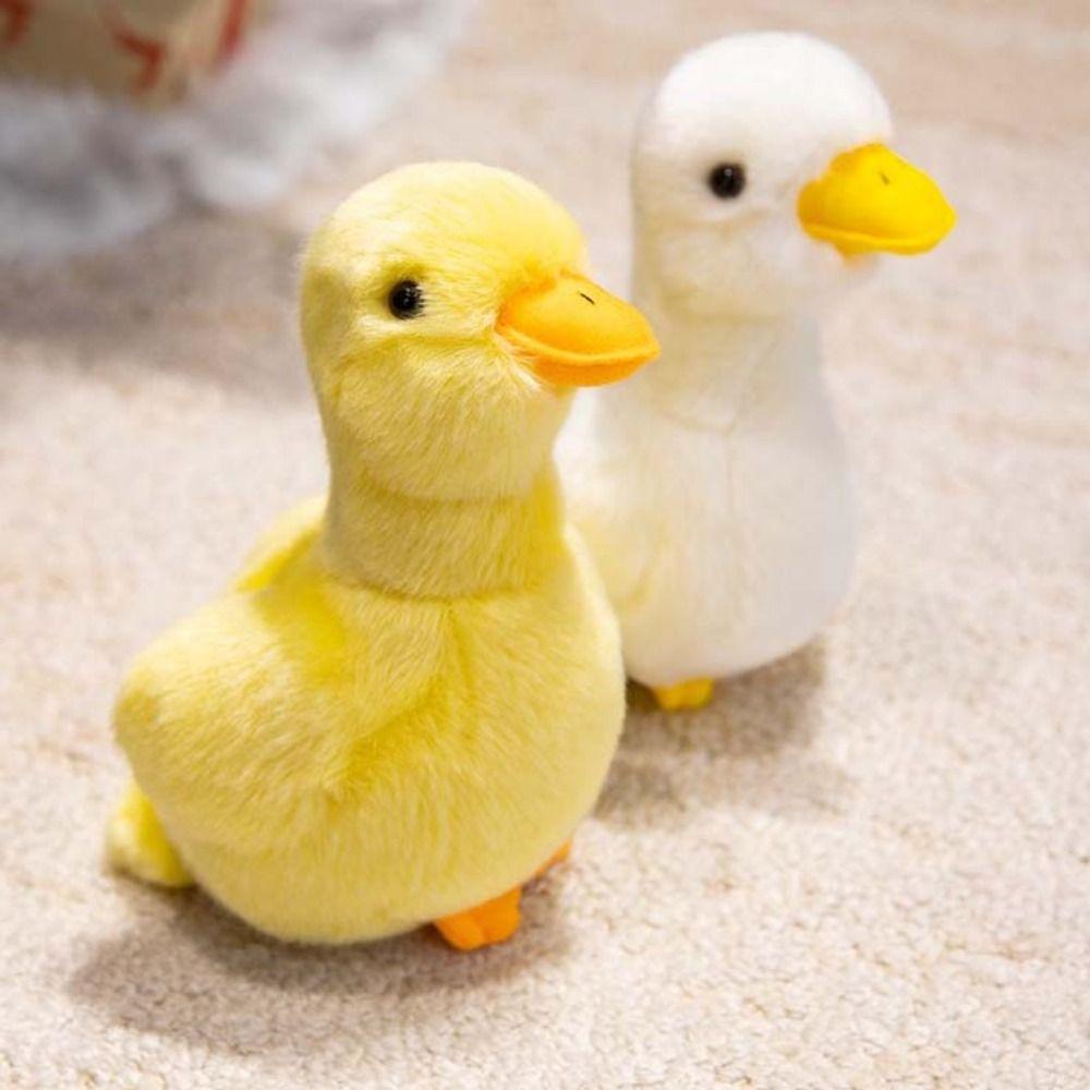 Yellow Duck Little Duck Plush Doll Home Decor Sitting Animals Plush Yellow Duck Plush Toy Kids Toy