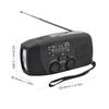 Emergency Hand Crank Radio with LED Flashlight for Emergency AMFM NOAA Portable Weather Radio