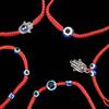 Bohemian Hand Braided Turkish Demon Eye Beads String Jewelry Bracelets Bangles Fashion Accessories