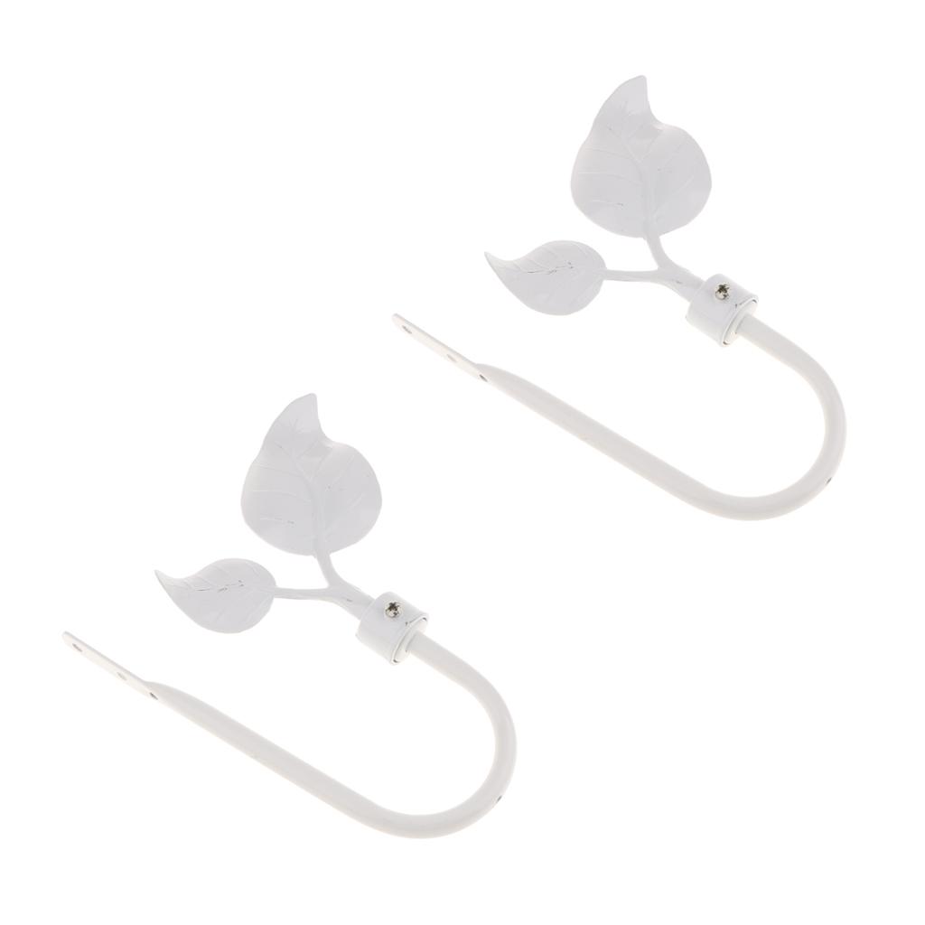 Curtain Holdbacks Pair for Draperies - Curtain tiebacks Hook, Drapery