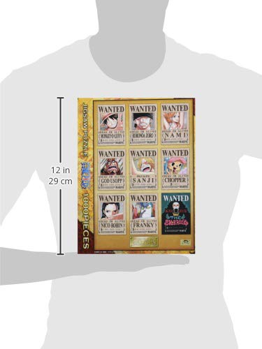 Ensky 1000-piece Jigsaw Puzzle "ONE PIECE NEW WANTED POSTERS" (50x75cm)