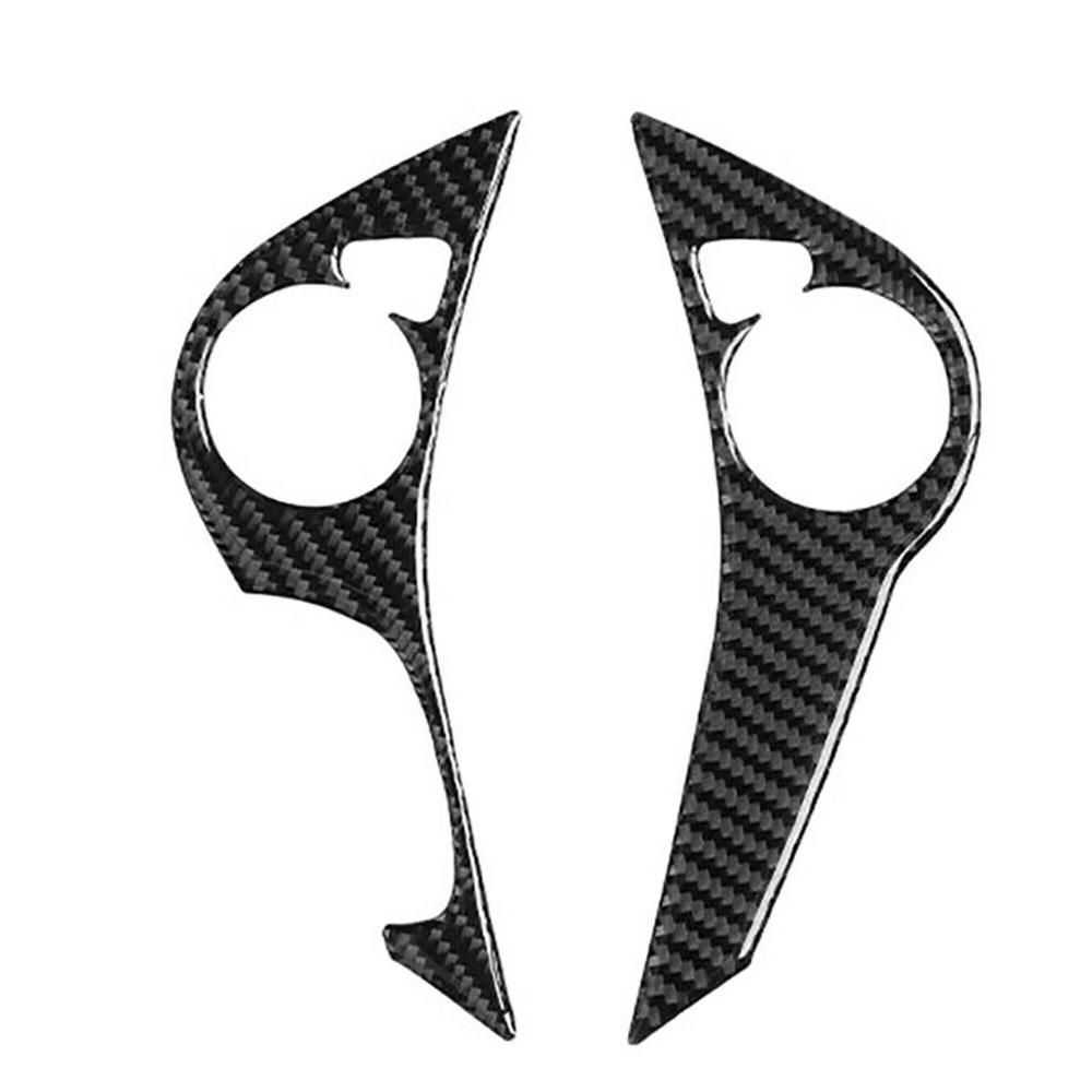 Carbon Fiber Steering Wheel Button Cover for LHD Honda Accord 2013-2017