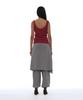 PARTIMENTO WOMEN Pwc Curtain Skirt Layered Harem Pants_Melange