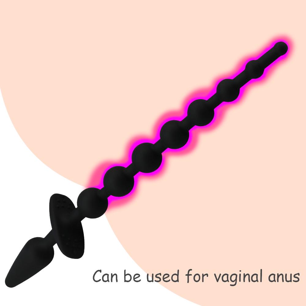 Силиконовые задние шарики, анальная пробка, два универсальных мастурбатора, массажер простаты, блокировка, секс-игрушки для пар, геев
