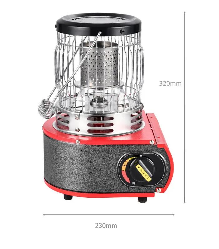 Winter Hand Warmer Camp Heater for Tent Portable Propane Heater Electronic Ignition Device with Portable Handle for Fishing