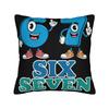 67 Шесть Семь 6-7 Смешные Итальянские Подушки-Мозгоклюи Ретро Трендовая Наволочка Для Гостиной Кровати Стула Удобная Наволочка