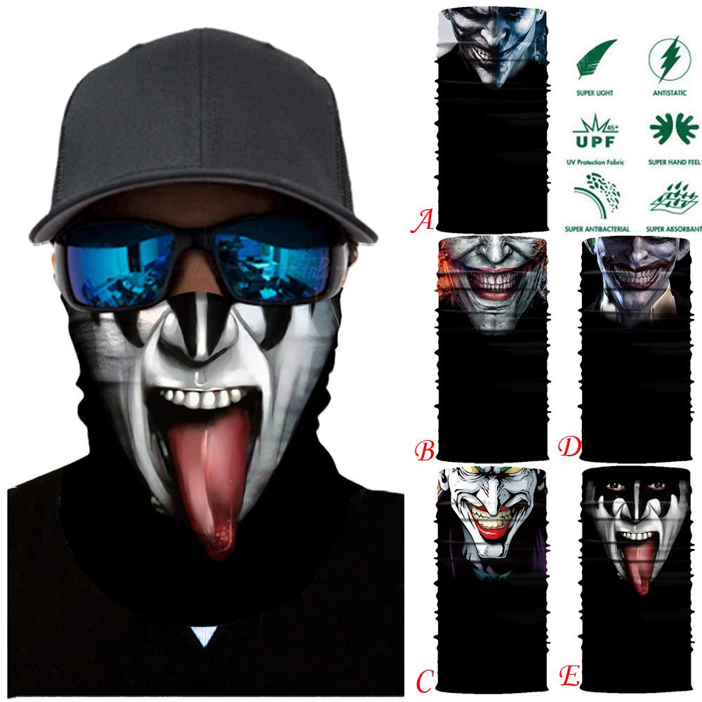 Cycling Motorcycle Neck Tube Ski Scarf Face Mask Balaclava Halloween Party