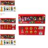 Six Piece Super Mario Bros Action Figure Toys Set Featuring Luigi Yoshi And Mushroom Collectibles For Kids