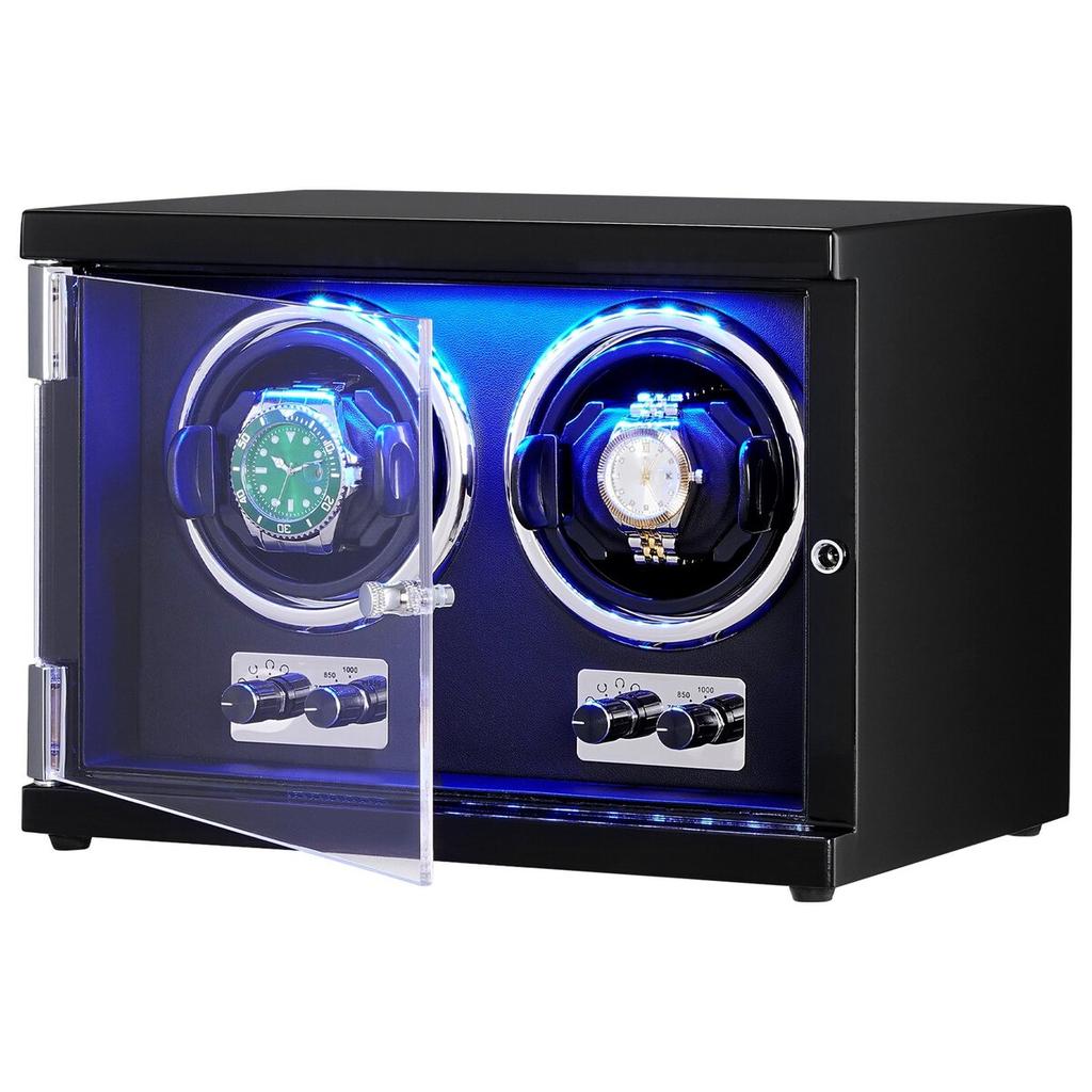 Watch Winder Dual Watch Winder for Automatic Watch with 2 Mabuchi Motors