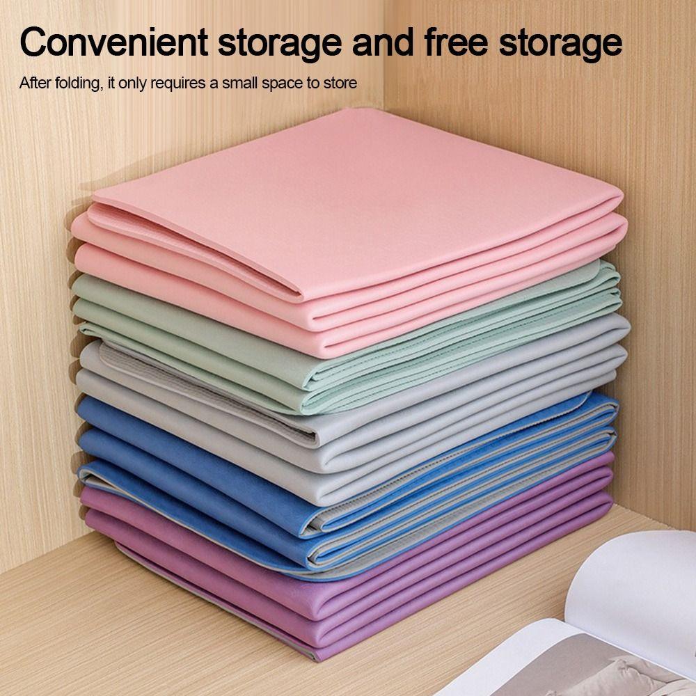 Экологичный гимнастический мат толщиной 4 мм, коврик для сна для кемпинга, спортивное оборудование для зала