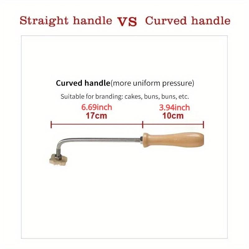 Стальная форма для логотипа для торта, мультяшный бренд, горящий утюг, тиснение, нагревательный утюг для выпечки хлеба, самодельный штамп, логотип, инструмент для горячего тиснения торта