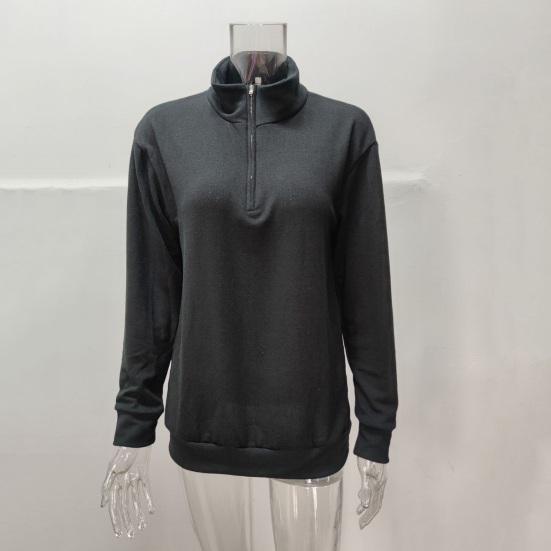 Мужской осенне-зимний свитер с воротником-стойкой и v-образным вырезом, однотонный, приталенный, эластичный, с длинным рукавом, мягкий мужской свитер с застежкой-молнией на шею