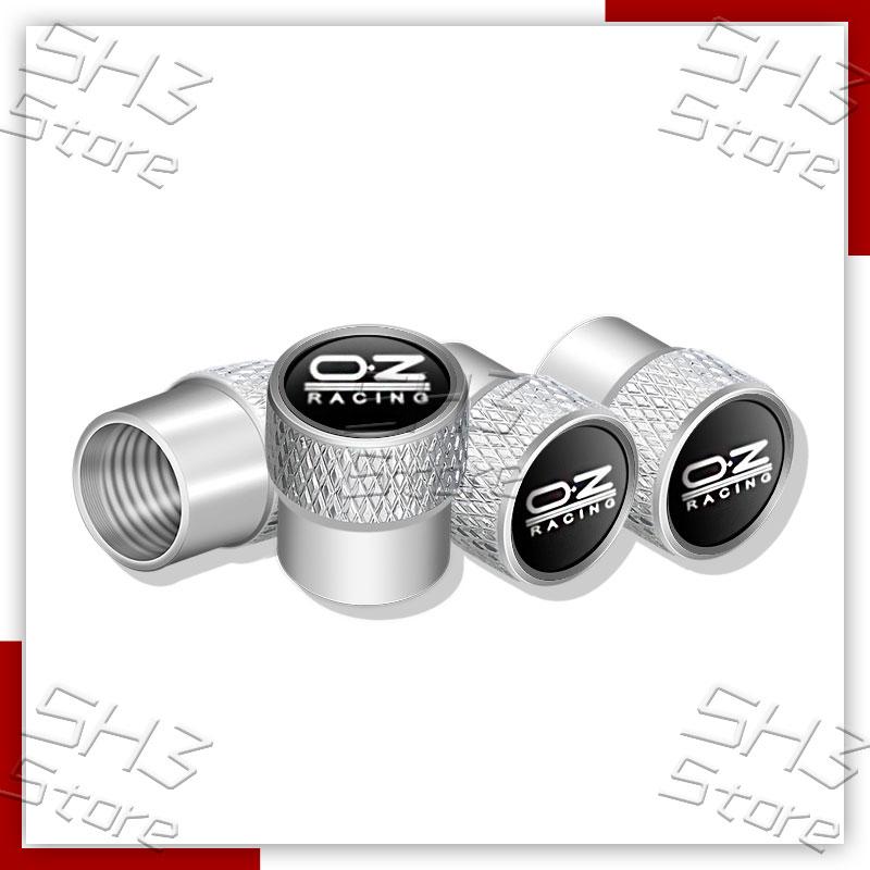 kqsdr10 4Pcs/Set OZ Racing Logo Car Wheel Tire Air Valve Stem Caps Airtight Covers For Auto Truck Motorcycle Universal Tyre Accessories