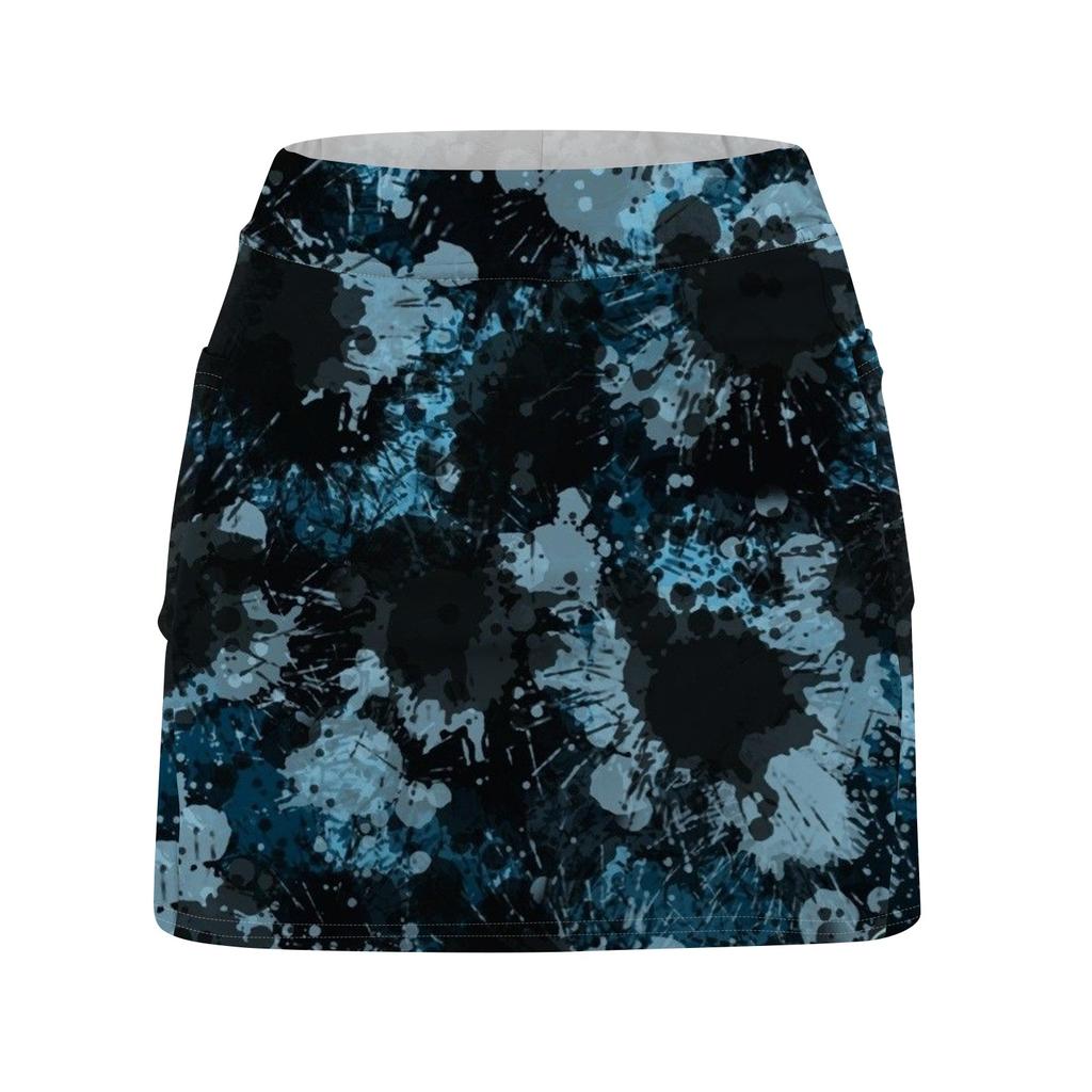 Женская юбка, эластичные брюки-кюлоты для йоги для женщин, спортивные шорты с принтом, легкие узкие однотонные бегуны с высокой талией