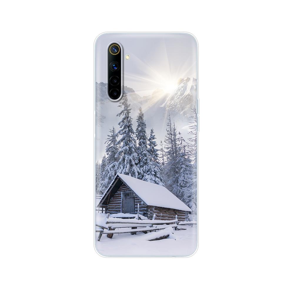 Для Realme 6 Pro 6s силиконовый чехол из мягкого ТПУ на заднюю панель телефона для OPPO Realme6 6Pro Realme6S чехол-бампер полный защитный чехол на 360°