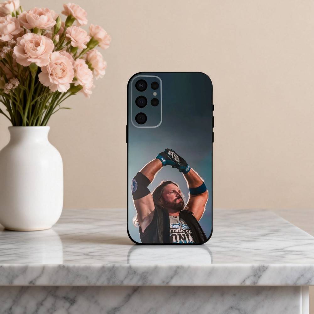 A-Aj Мощный S-Styles-S Чехол для телефона Samsung S25,24,23,22,30,21,10,9,Ultra,Plus,Lite,FE,4,5 G Мягкий черный чехол