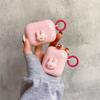 Подходит для AirPods Pro 3 Apple Bluetooth Наушников Чехол S1/2 Поколение Розовый Милый Кролик Instagram Мультяшный