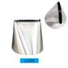 1pc Super Big Frosting Pipe Nozzle Stainless Steel Nozzle Set DIY Cake Decoration Tip Set Fondant Cake Tool