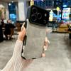 Мягкий кожаный чехол из замши для iPhone 17 Air 16 15 14 13 12 11 Pro X XR XS Max 7 Plus Ударопрочный матовый чехол из овчины