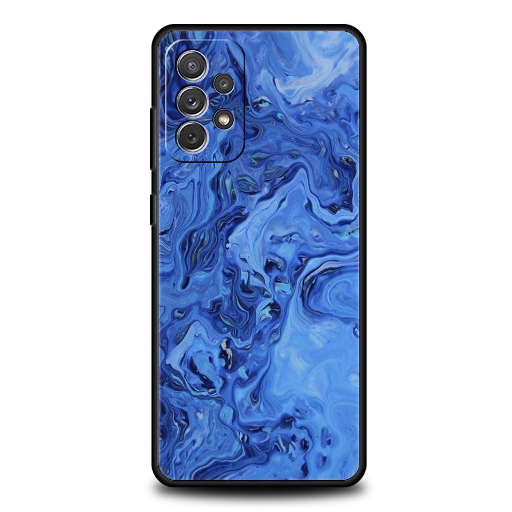 Чехол для телефона с мраморными чернилами и помывкой для Samsung Galaxy A13 A51 A71 A41 A31 A21S A11 A01 A03S A12 A32 A52 A22 A23 A33 A53 A73 5G