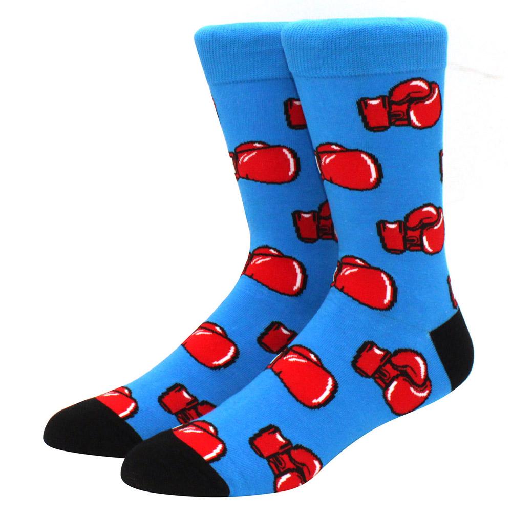 New Happy Mens Socks Women Novelty Cartoon Sock Combed Cotton Funny Men's Big Size Crew Harajuku Hip Hop Thick Long Socks