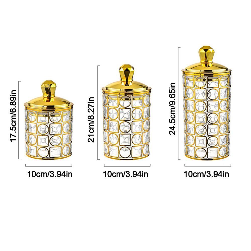 With Lid Food Storage Pots Moisture-Proof Storage Box Sealed Jar Tea Coffee Candy Snack