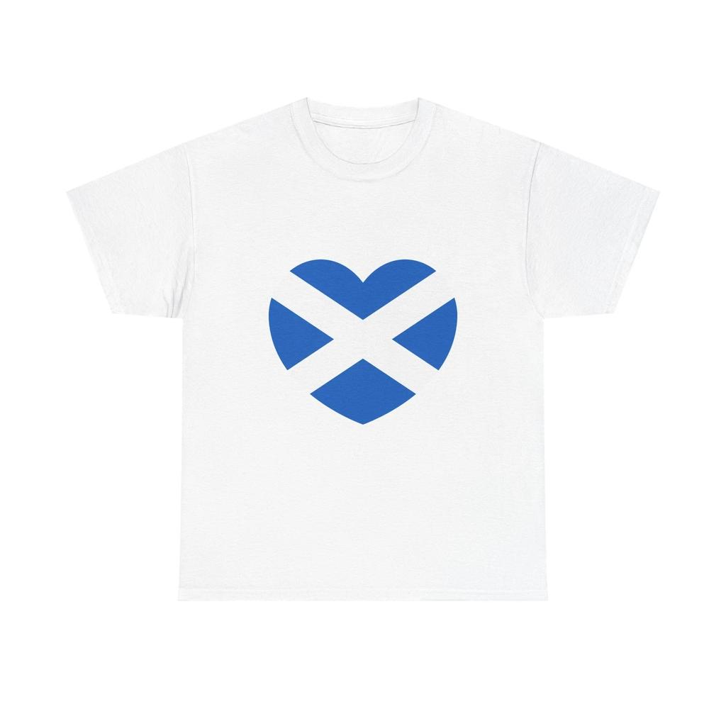 Heart Flag of Scotland - T-Shirt